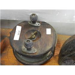 VINTAGE WOOD REEL