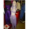 Image 1 : CLOTHING - HOODED TOP AND PANTS - PURPLE