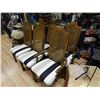 Image 1 : DINING CHAIRS - 6 TOTAL