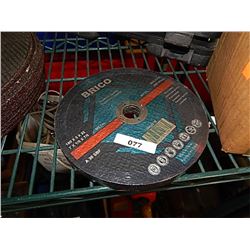 CUTTING DISKS - 7" - NEW - 5 IN EACH PACK