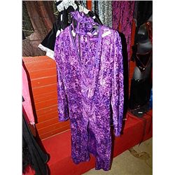 CLOTHING - COVER - PANTS AND TOP - PURPLE