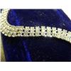 Image 3 : BRACLET - SILVER TONE - RHINESTONES - CLEAR