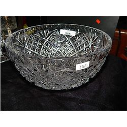 PIN WHEEL CRYSTAL - & IVY SERVING BOWL