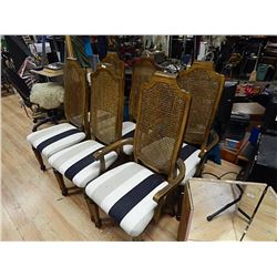 DINING CHAIRS - 6 TOTAL