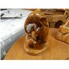 Image 2 : HAND CRAFTED AND INTRICATELY CARVED ELEPHANT - as-is