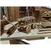 Image 3 : HAND CRAFTED WOOD SAW MILL FRONT YARD - 27" X 12" X 22"H