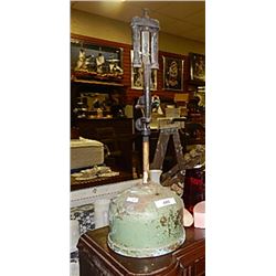 VINTAGE HANGING OIL LAMP