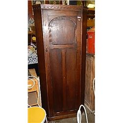 VINTAGE GOTHIC/ART DECO WARDROBE - OAK
