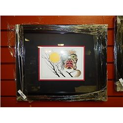FRAME NATIVE INDIAN PRINT - BY MICHEAL DUNCAN - FRIENDSHIP