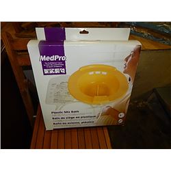 PLASTIC SITZ BATH
