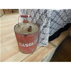 VINTAGE METAL GAS CAN