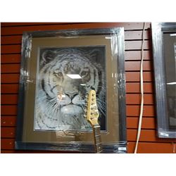 FRAMED PRINT - "TIGER PORTRAIT - ROBERT BATEMAN - GALLERY ESTIMATE $625