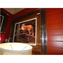 FRAMED LIMITED EDITION PRINT - "PRINCE OF THE FOREST - GLENN OLSON - GALERY ESTIMATE $675