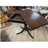 Image 3 : MAHOGANY GAMING TABLE - SWIVEL TOP