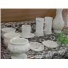 Image 1 : MILK GLASS - 10 PC TOTAL