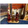 Image 1 : DESIGNOR BOTTLES WITH OILS AND HERBS - IN METAL BASKET
