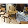 Image 2 : BENTWOOD (DOLL) HIGH CHAIR - WITH HAND CRAFTED CANE SEAT - AUSTRIAN - GOOD CONDITION
