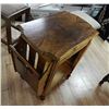 Image 2 : VINTAGE BURL TOP MAGAZINE TABLE
