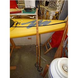VINTAGE BAMBOO SKI POLES