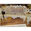 Image 1 : VINTAGE CAST IRON PATIO LOUNGE SEAT
