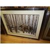 Image 1 : FRAMED PRINT - MOOSE IN THE WOODS - STEPHEN LYMON - GALLERY ~$625