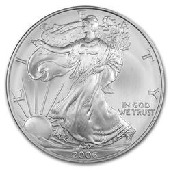 2006 1 oz Silver American Eagle BU