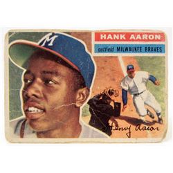 1956 TOPPS #31 HANK AARON BASEBALL CARD