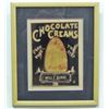 Image 1 : BLACK AMERICANA "CHOCOLATE CREAMS" PRINT - FRAMED
