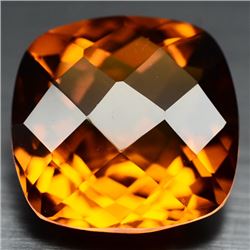 21.81 CT GOLDEN ORANGE BRAZIL CITRINE