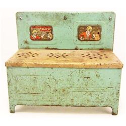 C. 1930S LITTLE ORPHAN ANNIE METAL PLAY STOVE