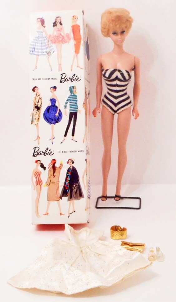 barbie doll values 1960