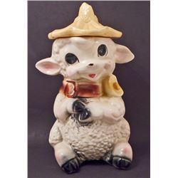 VINTAGE LITTLE LAMB COOKIE JAR