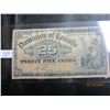 Image 1 : 1900- .25¢ Dominion of Canada Currency