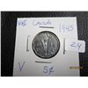 Image 1 : 1945- WW2 Canadian V Nickel