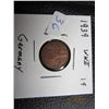 Image 1 : WW2 German 1939 Nazi Coin 1¢