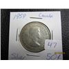 Image 1 : 1959-50¢ Canadian Sliver Coin
