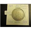 Image 1 : 1919- Newfoundland 50¢ Silver Coin