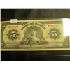 Image 1 : 1970 $5.00 Mexican Bill