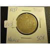 Image 1 : 1937- Silver Mexican 50¢