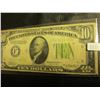 Image 1 : 1934- American $10.00 green seal currency