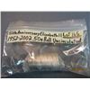 Image 1 : 1 - Brilliant uncirculated roll of 1952 - 2002 Special Edition 50th anniversary of the accession of 