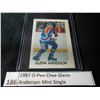 Image 1 : 1987 O-Pee-Chee Glenn Anderson Mini Single