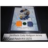 Image 1 : Artifacts Cody Hodgson Jersey and Patch #'d 13/25