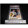Image 1 : 1990 Upper Deck Jaromir Jagr PSA Graded Rookie "8"
