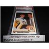 Image 1 : 1990 Upper Deck Jaromir Jagr PSA Graded Rookie "8"