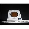 Image 1 : 1920 Canada 1 Cent Very Fine