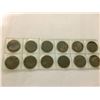 Image 2 : 12 MIXED DATE CANADIAN CENTS FROM 1920-1935. MOSTLY VF OR BETTER