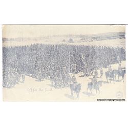 Troops Heading Out WWI