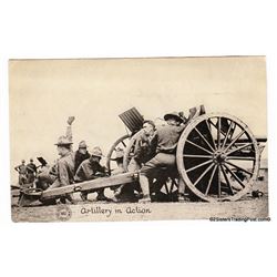 Firing A Cannon WWI