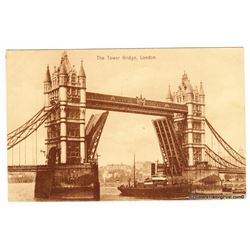 Tower Bridge, Tower Bridge Road,  London, England UK  Early to Mid 1900's